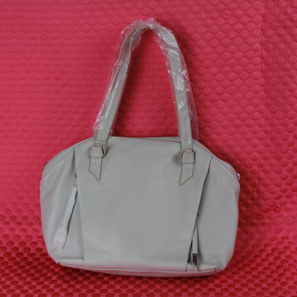 Foley + Corinna satchel style cream handbag - handles still wrapped!